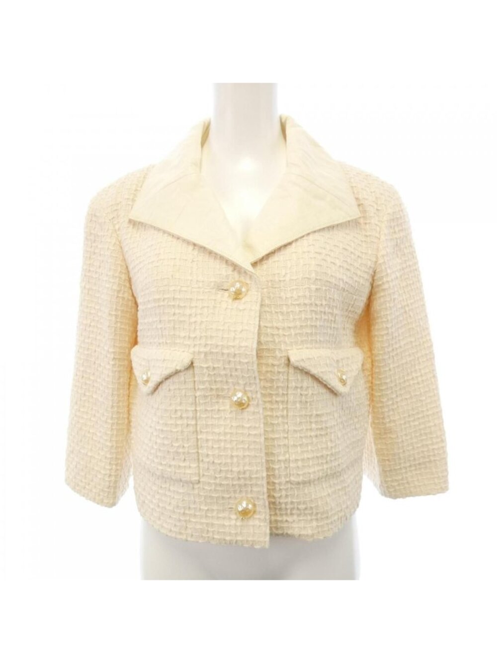 Chanel 12P Jacket Beige